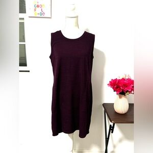32 Degrees Dress Burgundy color Large Size
